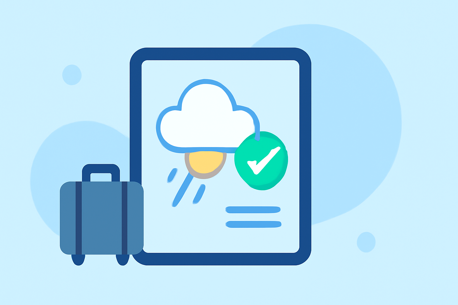 Weather and Packing Tips for Your Next Trip: Optimize Your iPad Experience