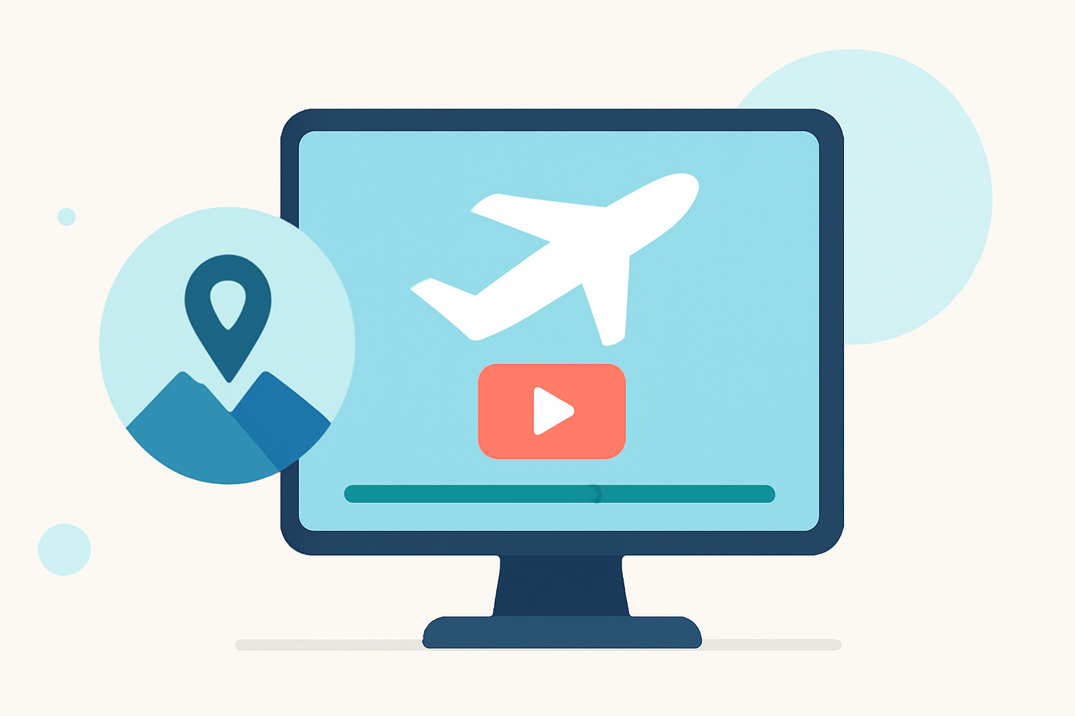 Enhancing Destination Arrival Videos with Planes Live