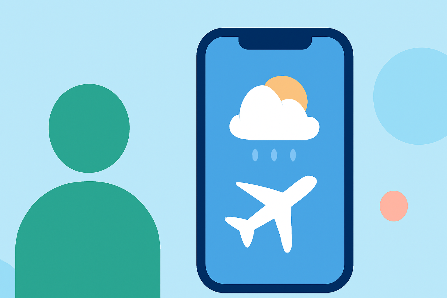 How to Check Weather on Your Flight Day Using Mobile Apps