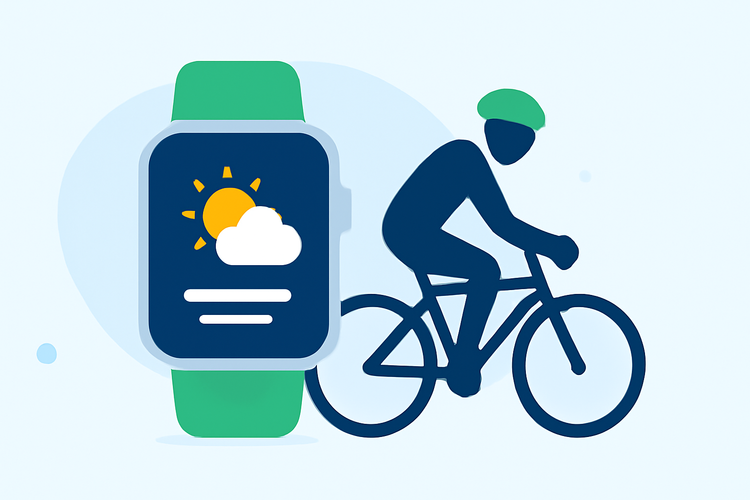Optimizing Your Outdoor Cycling Experience with Wear OS Weather Apps
