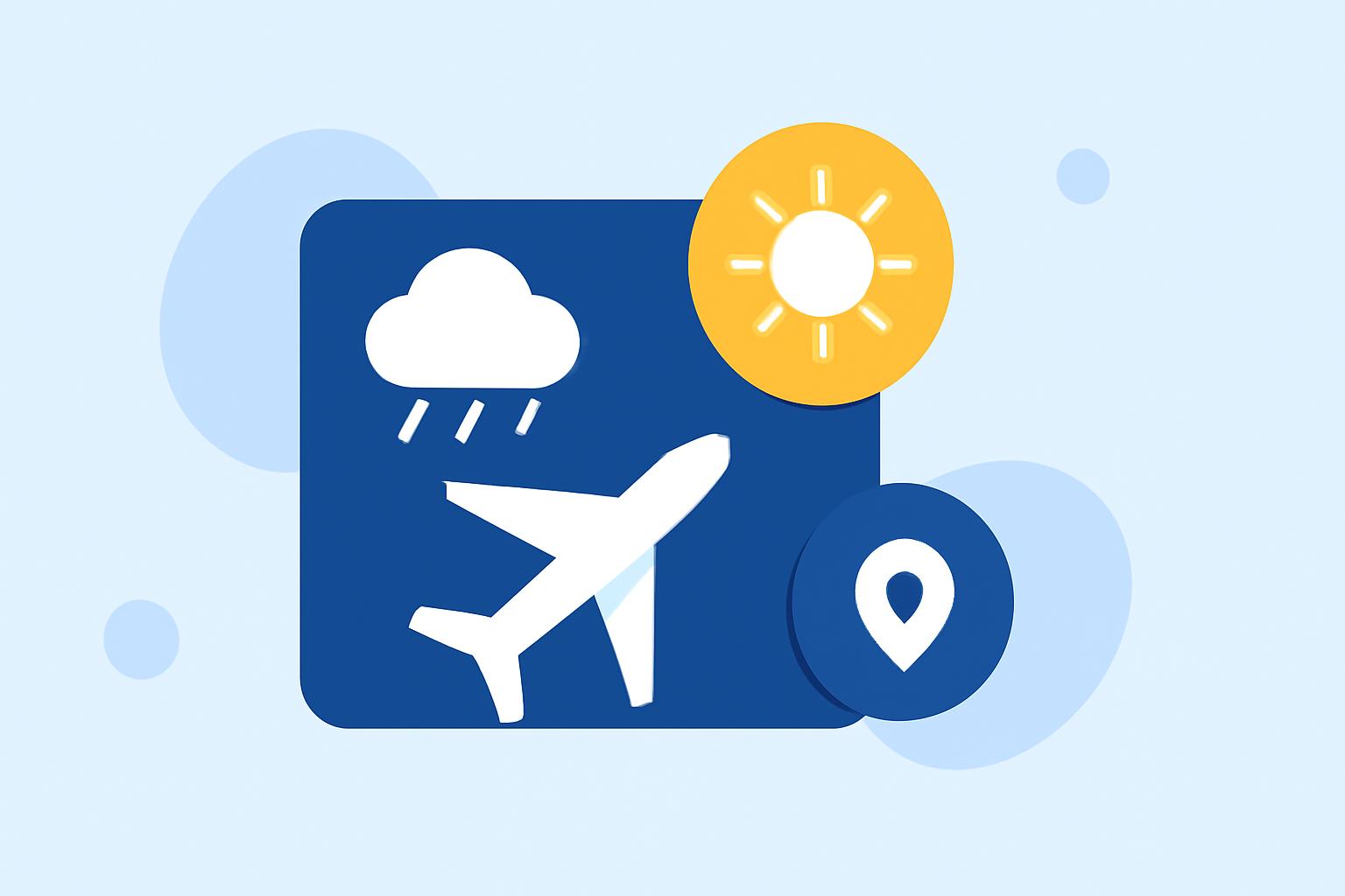 Quickly Track Weather Around Your Flights with Planes Live
