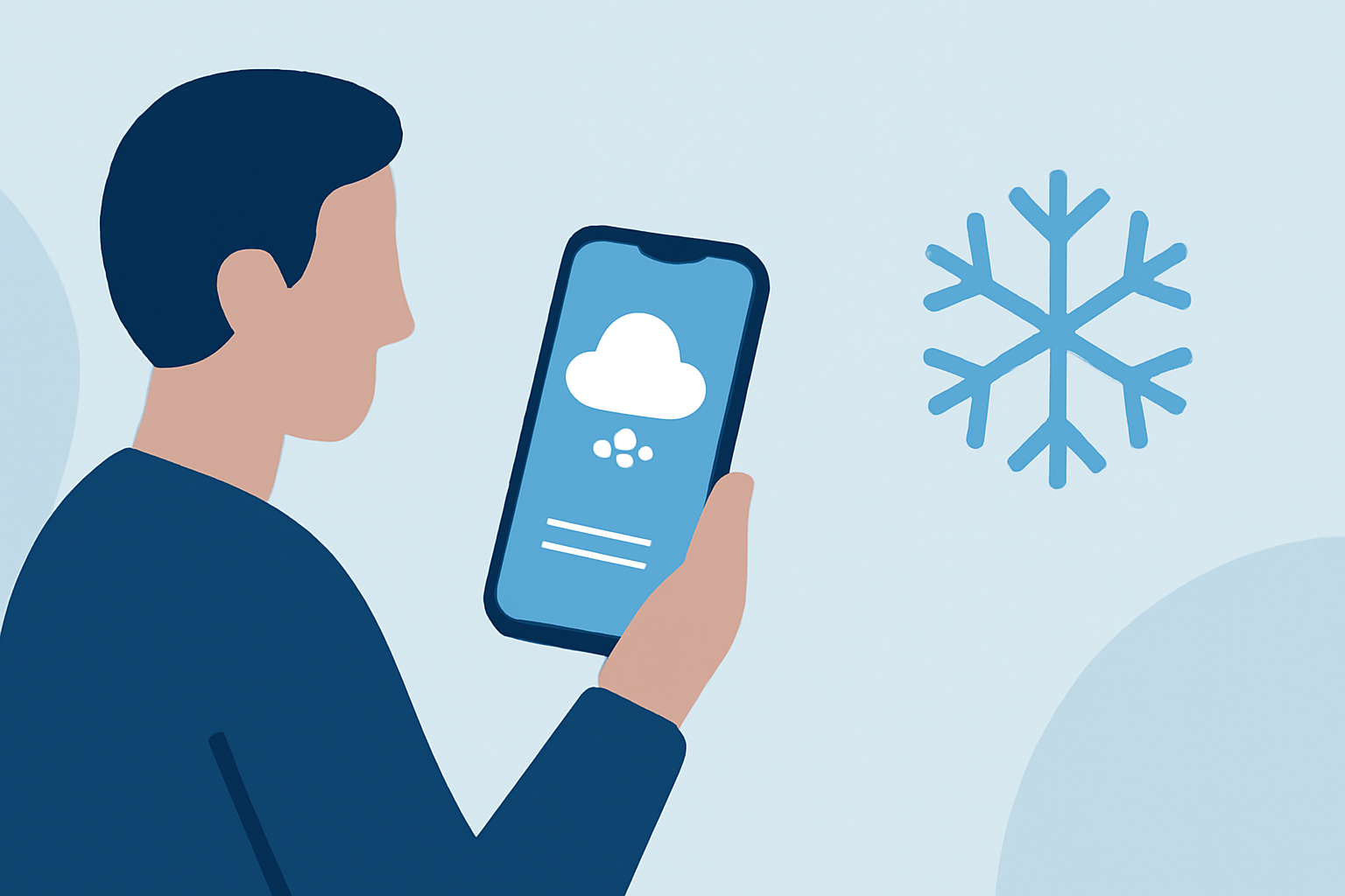 Proactively Tracking Winter Weather Before Your Flight: A Mobile Solution