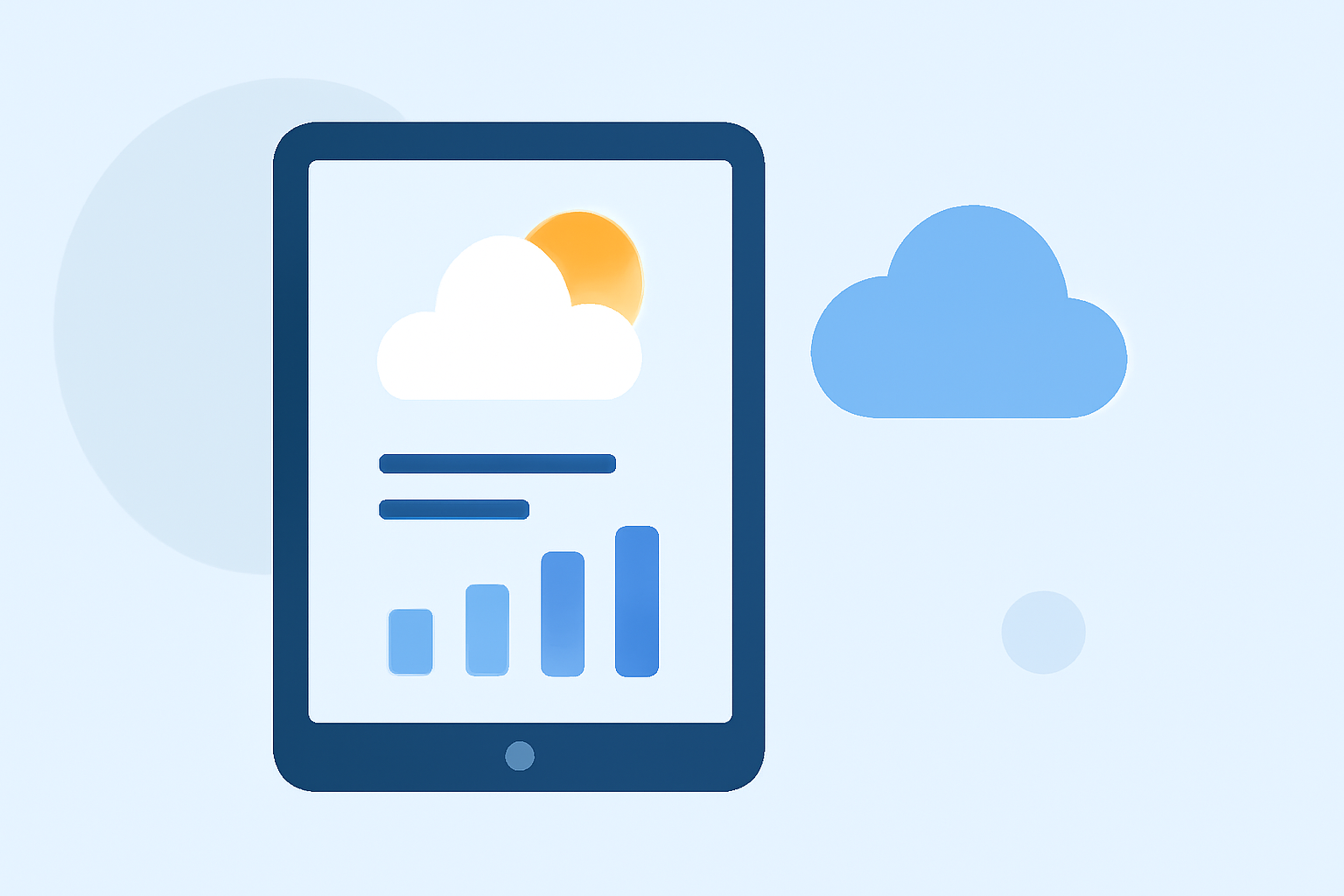 Optimizing Weather Forecast Updates Workflow on iPad