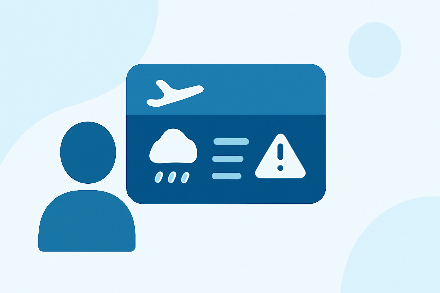 Airport Weather and Connection Risk Step-by-Step for First-Time Flyers