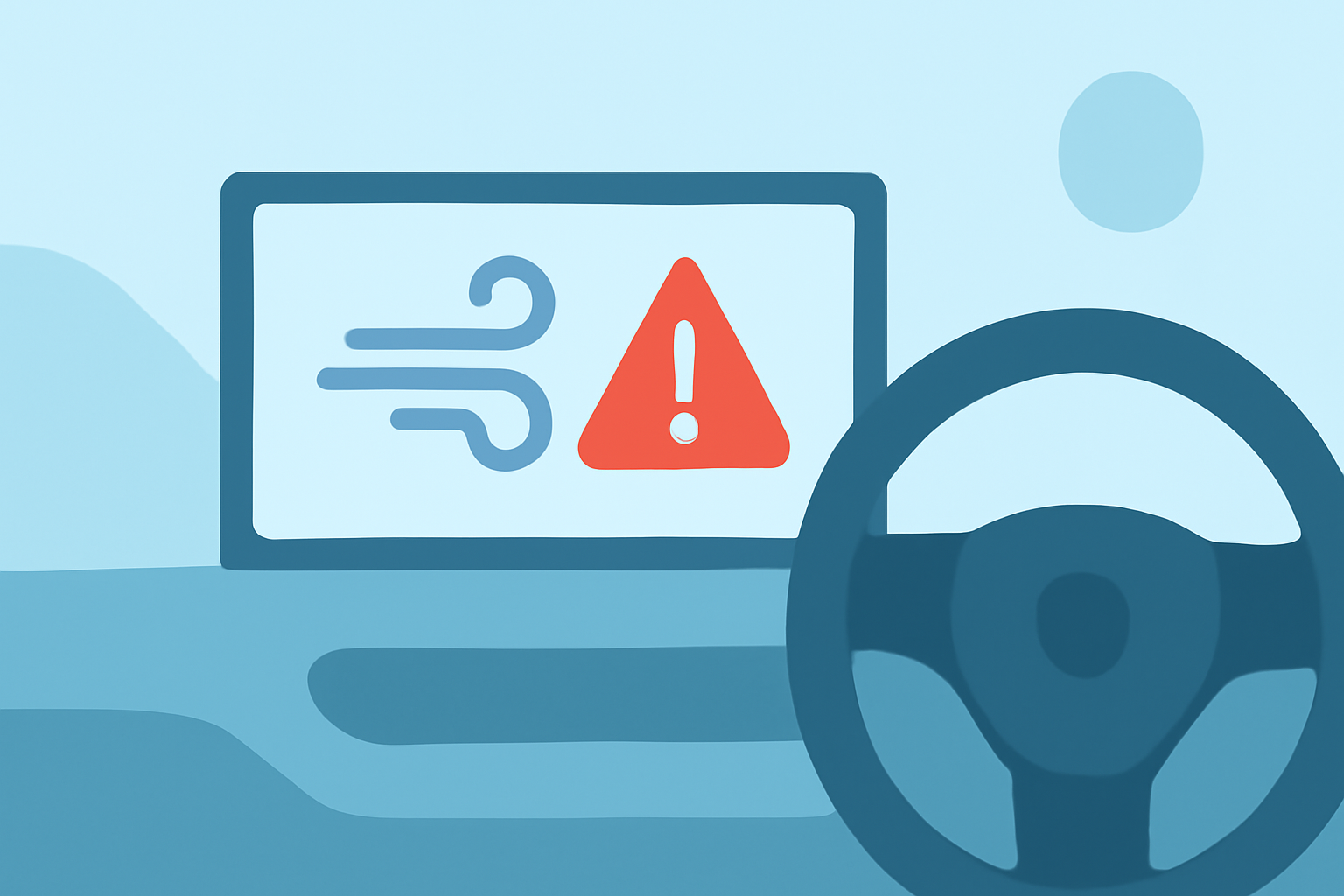 Understanding Wind Advisory Alerts in Your Car