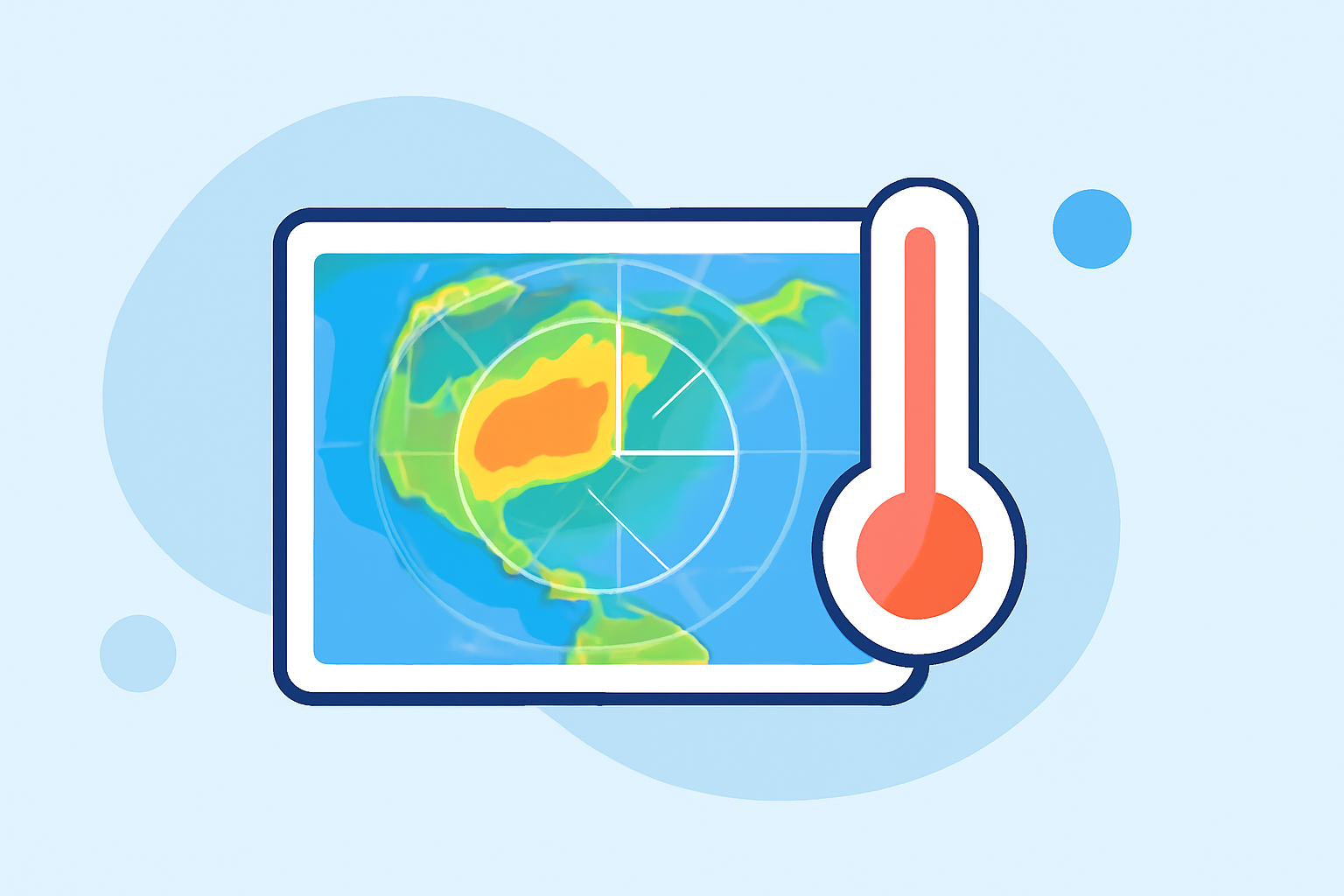 Understanding Base Reflectivity Maps During Heat Waves