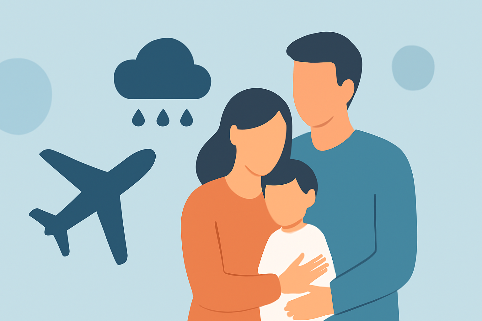 Managing Flight Delays Due to Bad Weather: A Family Guide