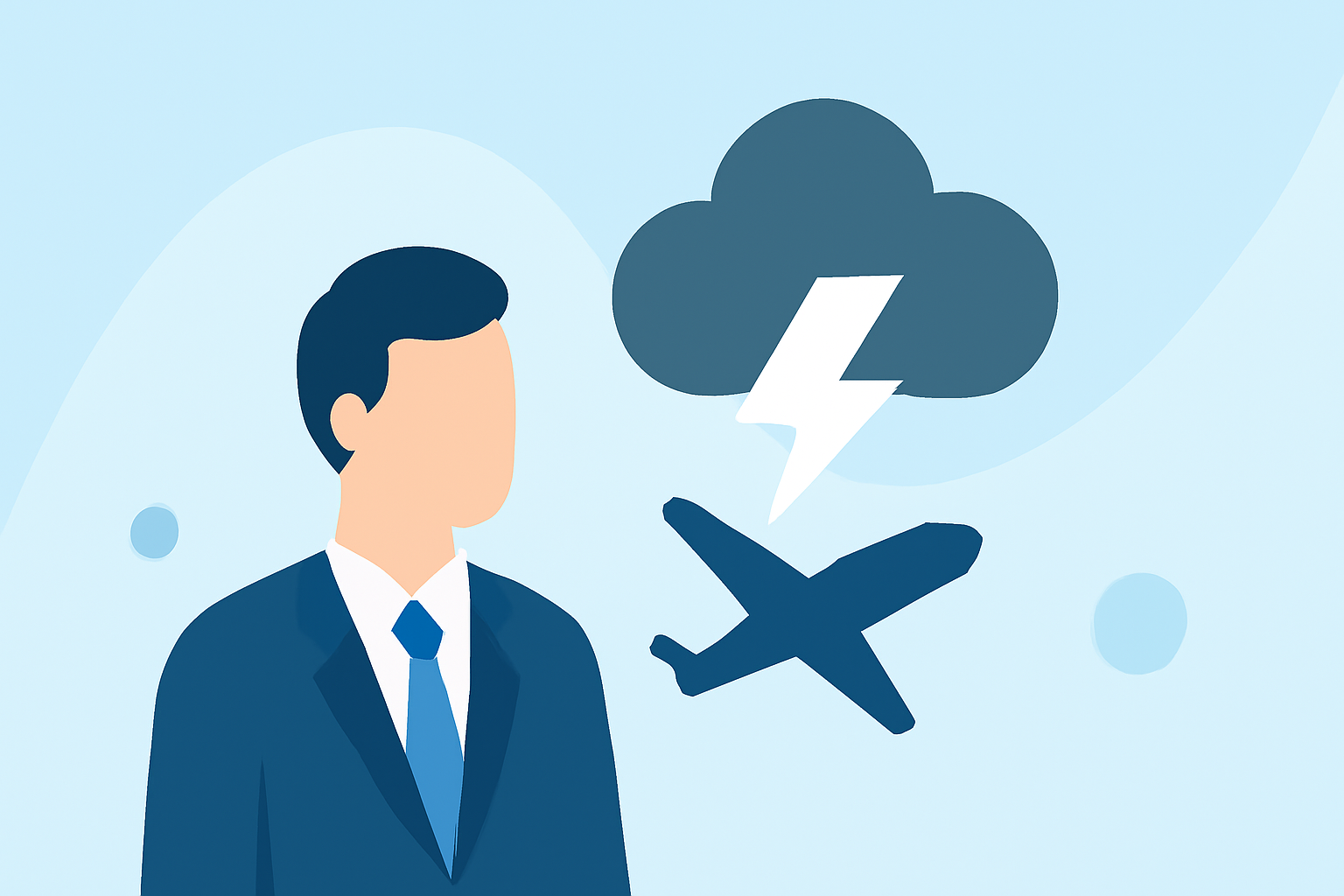 How Weather Causes Flight Delays: Tips for Business Travelers